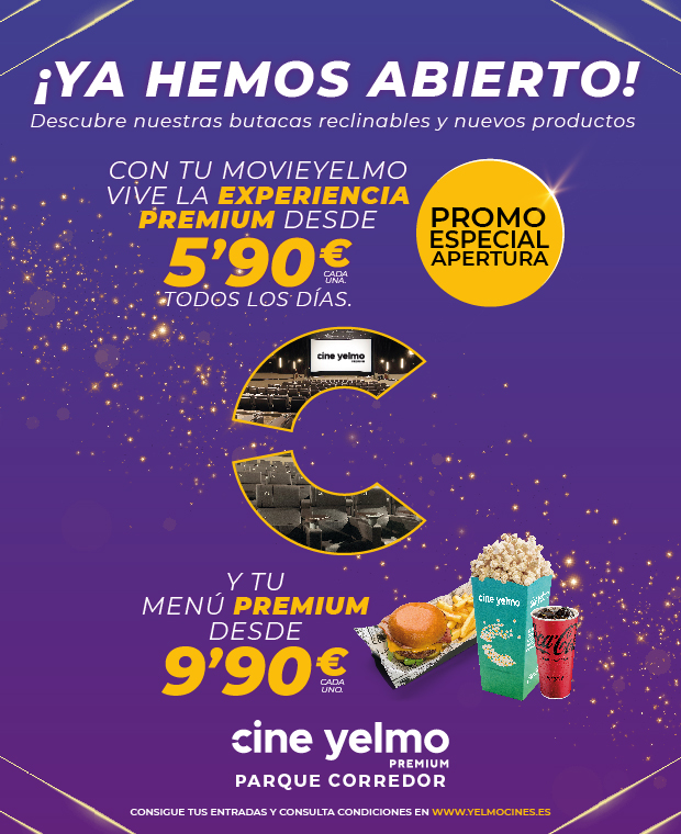 Promoción MovieYELMO Apertura Parque Corredor