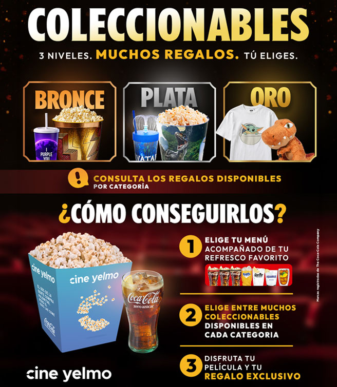 DESCUBRE LOS NUEVOS COLECCIONABLES DE CINE YELMO
