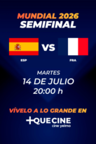  España vs Francia. Copa Mundial de la FIFA 2026