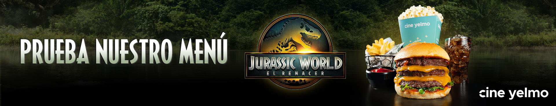 Menu Jurassic Burger