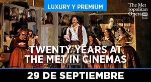 20 Años del MET en cines - Grabado MET 26-27