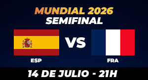  España vs Francia. Copa Mundial de la FIFA 2026