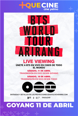 BTS WORLD TOUR ARIRANG IN GOYANG: LIVE VIEWING