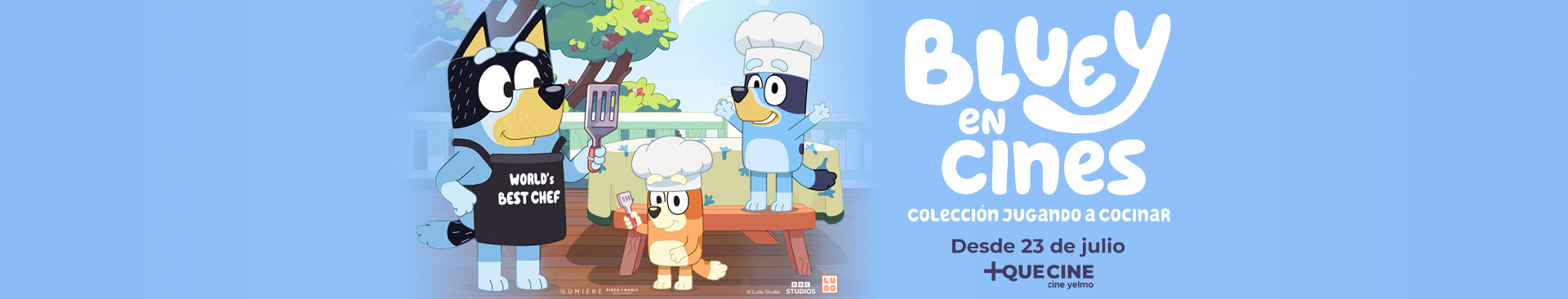 Bluey en Cines: Colección Jugando a Cocinar